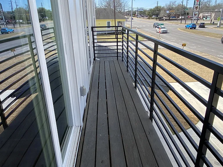 2nd floor balcony off living room