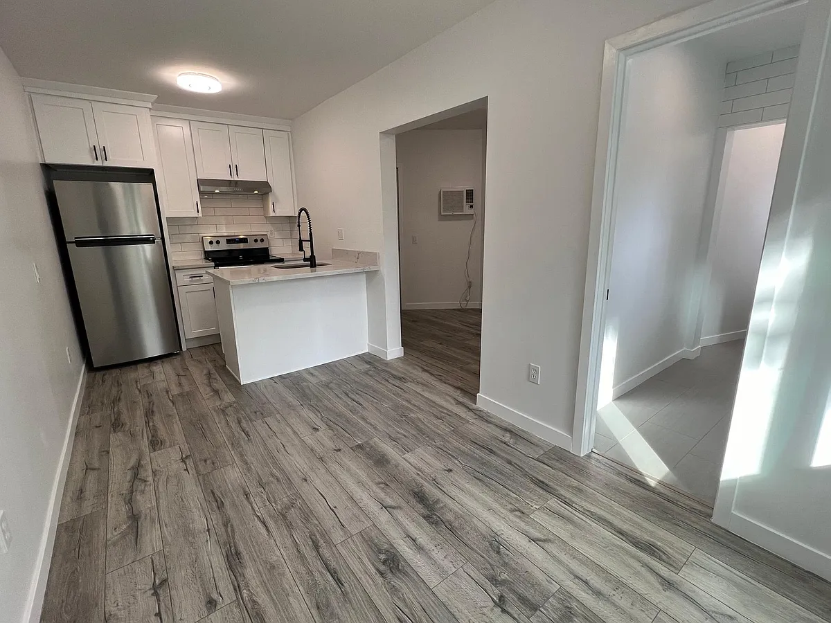 Living Room and Kitchen - 6105 Washington Blvd