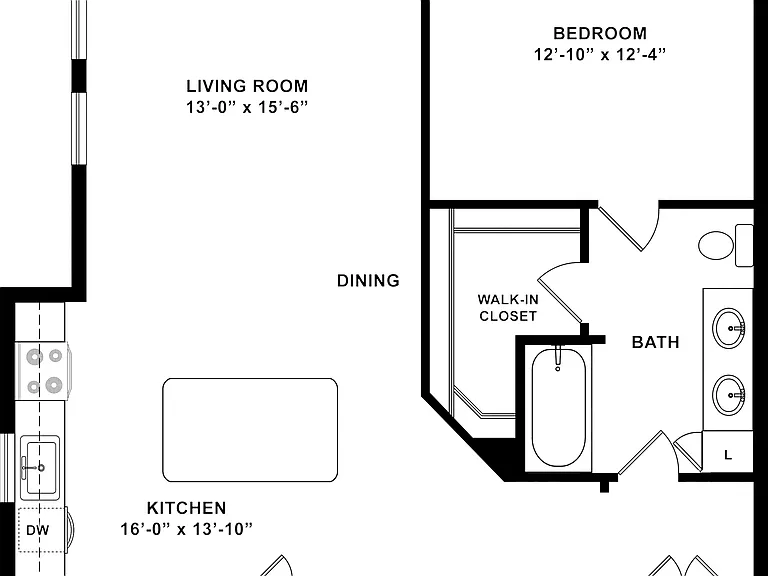 Dove | 1 Bedroom | 1 Bathroom | 891 SF Dove | 1 Bedroom | 1 Bathroom | 891 SF