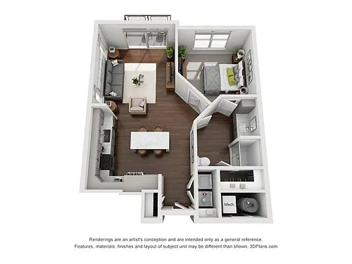 Floor plan A21