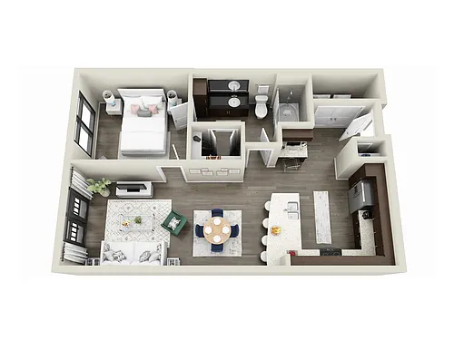 Floor plan A1C