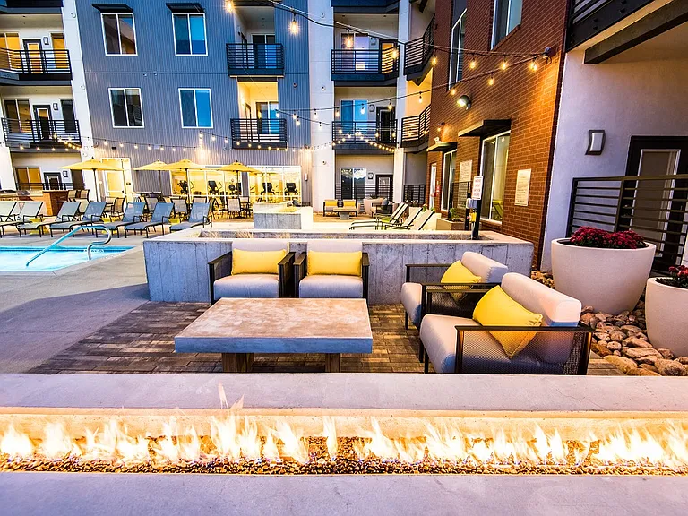 Entertain guests by the fire