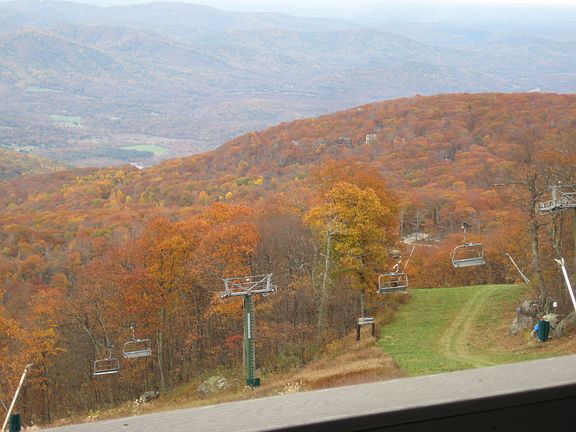 Fall Colors from Condo Deck 