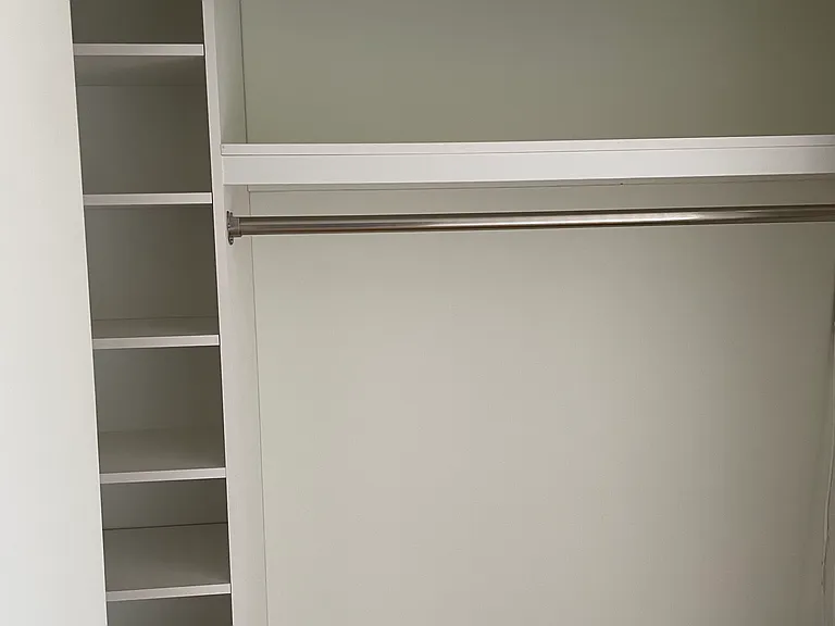 Large front hall closet.
