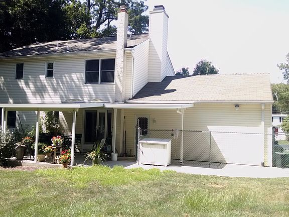 Covered Patio and Dog Run