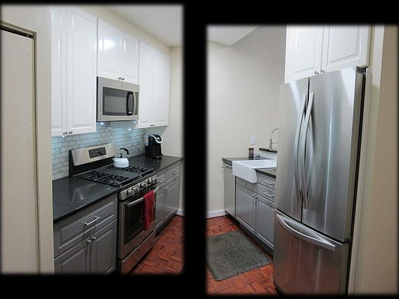 Quartz counter-top, Stainless appliances, Large sink, High c