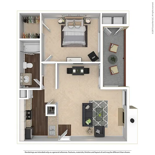 Floor plan A1G