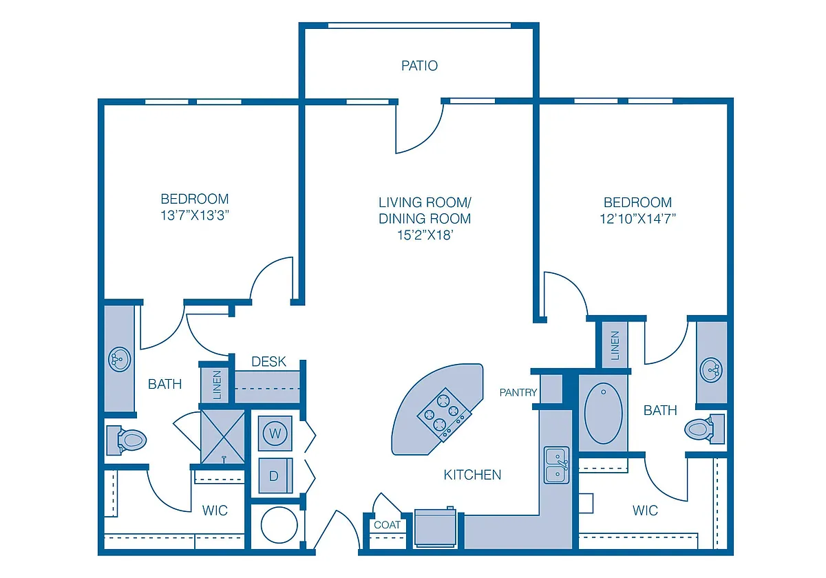 Floor plan B6