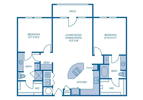 Floor plan B6