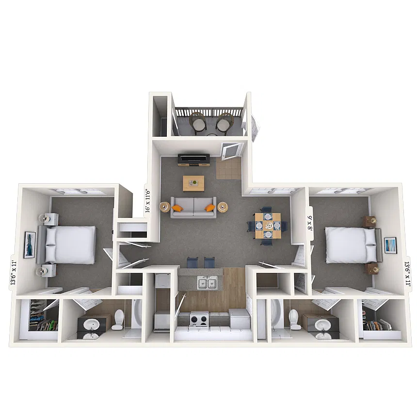 Floor plan The Santa Rosa