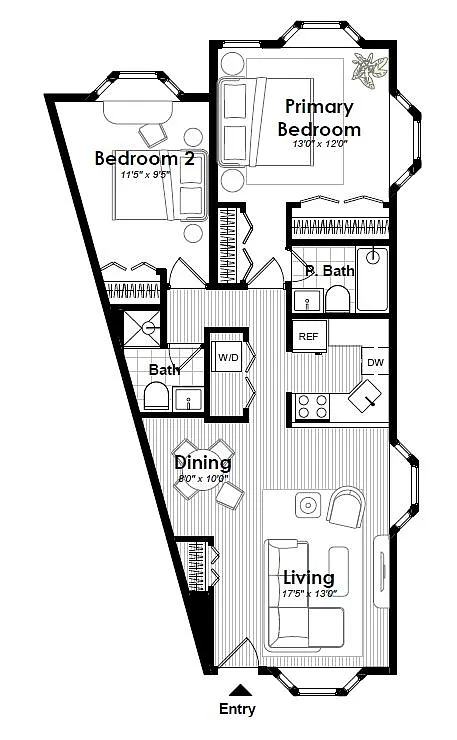 Floor plan B03