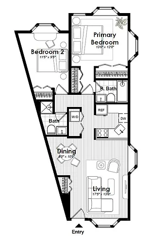 Floor plan B03