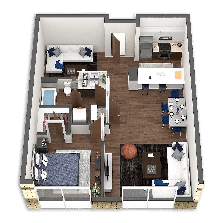 Floor plan Pudding