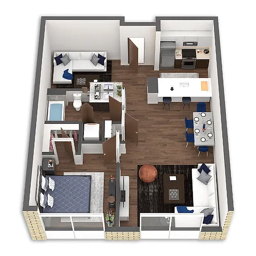 Floor plan Pudding