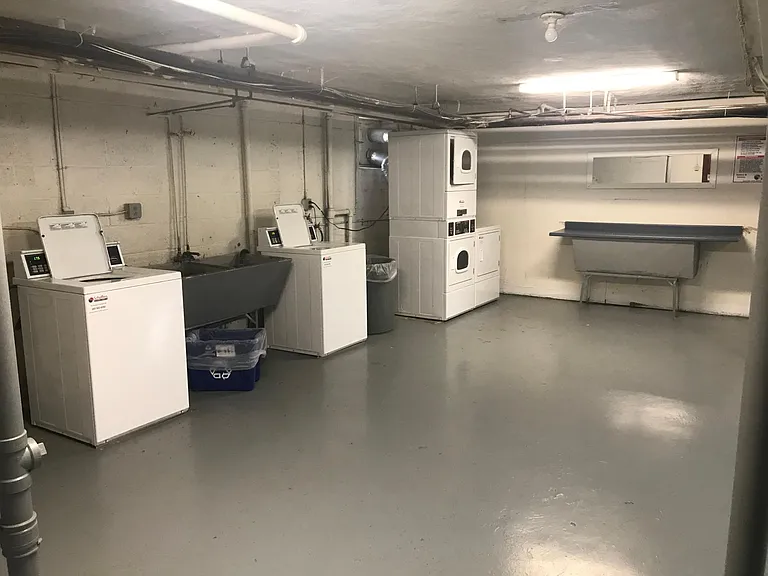 Shared laundry-uses a card. Always clean and monitored.