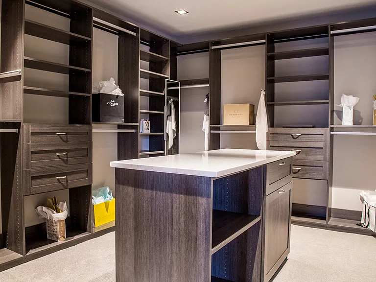 Luxury Penthouse Walk-in Closet