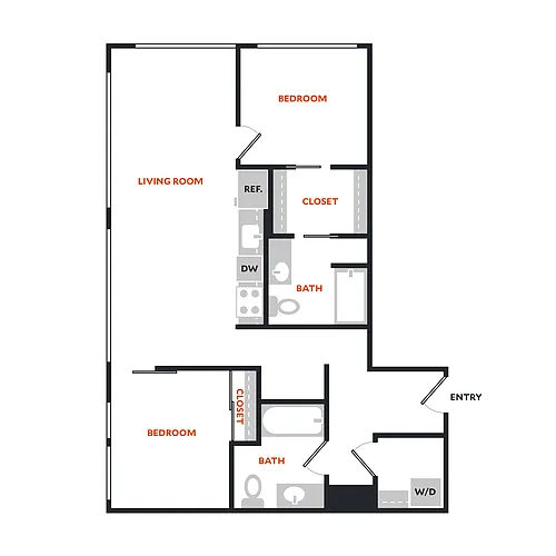 Floor plan Plan 2A