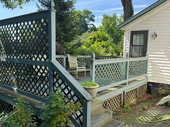 back deck off of laundry room
