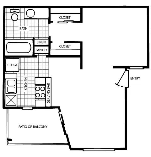 Floor plan E1