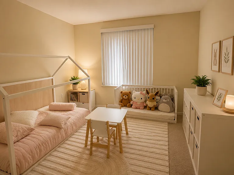 large bedroom with its own bathroom and walk in closet