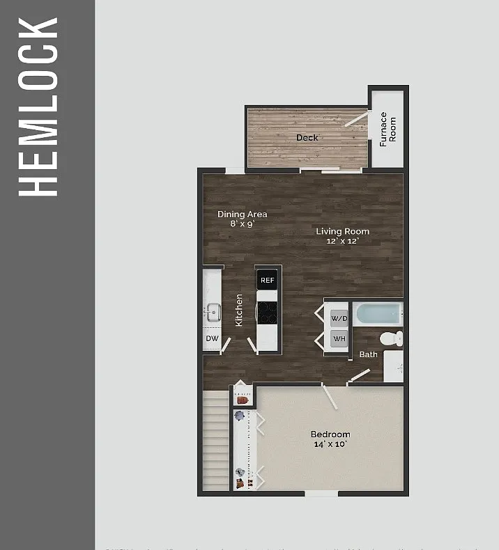 Floor plan Hemlock