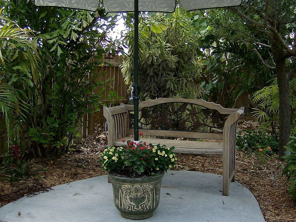 Backyard quiet spot