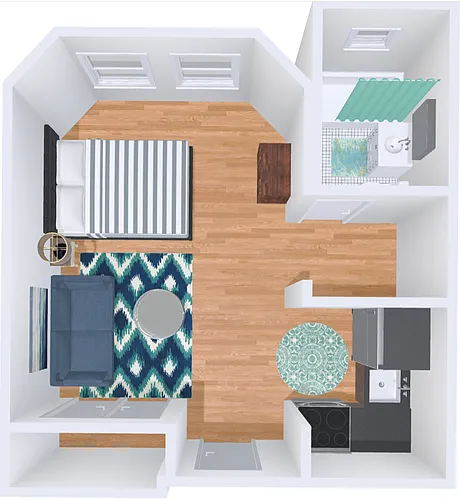 Floor plan studio 5