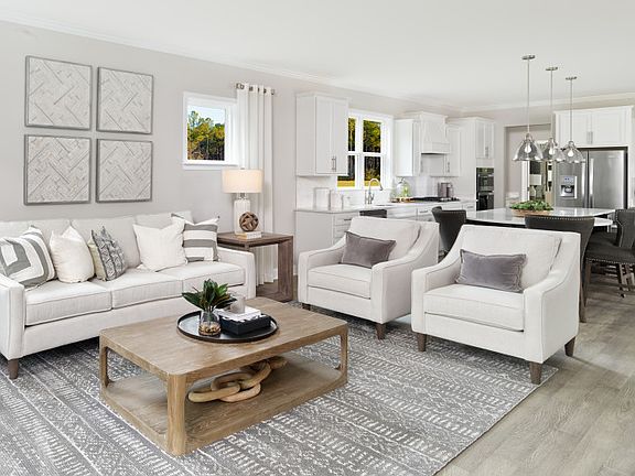 Spacious and bring gathering room.