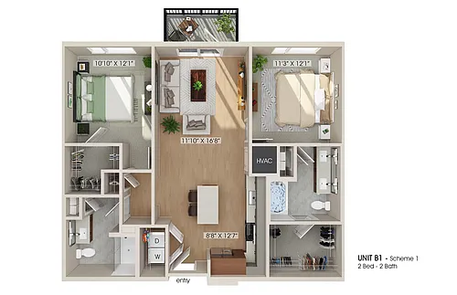 Floor plan B1
