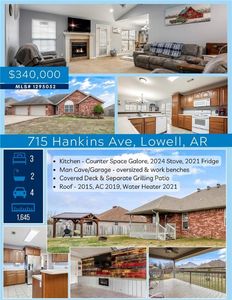 715 Hankins Ave, Lowell, AR, 72745
