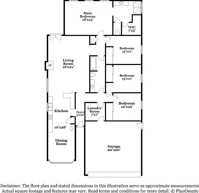 4 bed, 2.0 bath, 1624 sqft, $2,230 — Photo 2