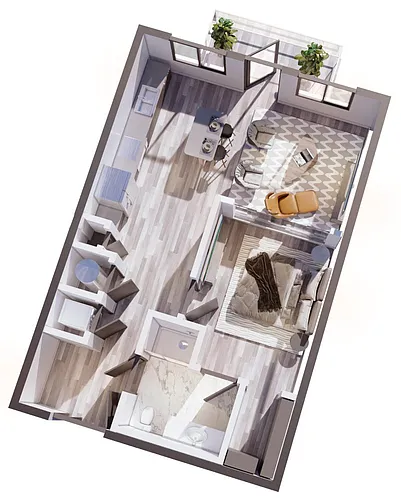 Floor plan VIOLET