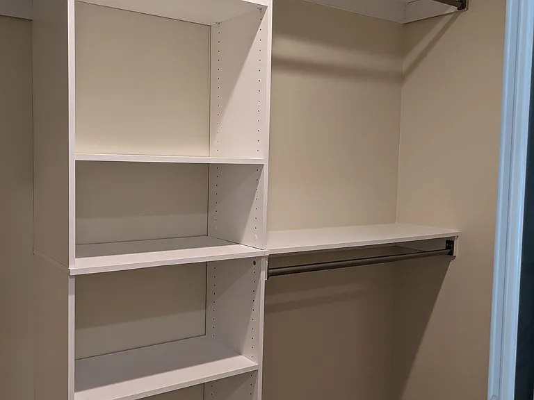 Master bedroom closet