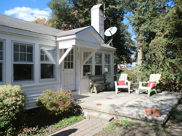 Front house with open porch