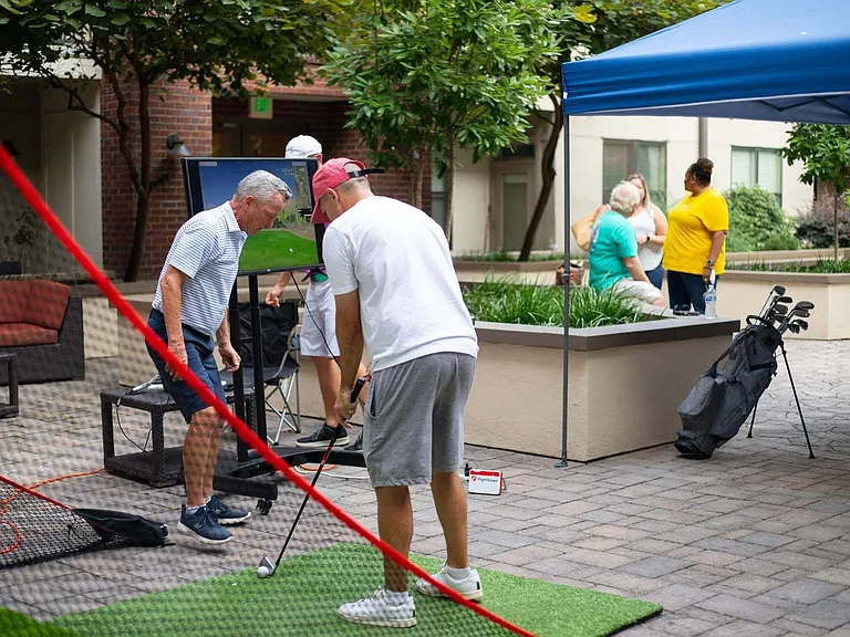 2021 August - Golf in the Zen Garden