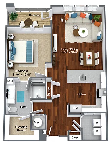 Floor plan Ardmore