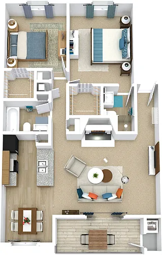 Floor plan B2