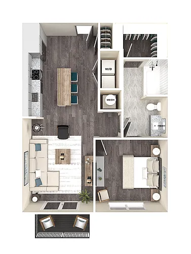 Floor plan A2 (Conventional)