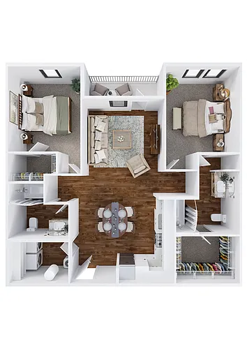 Floor plan B2