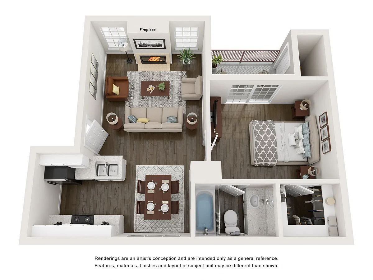 Floor plan A1