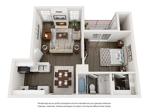 Floor plan A1