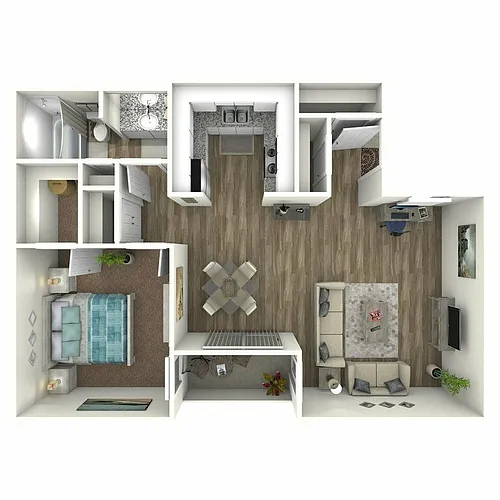 Floor plan 1A-Low-P