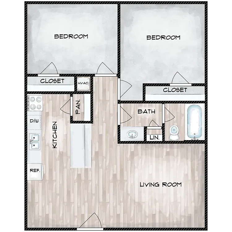 Floor plan B1