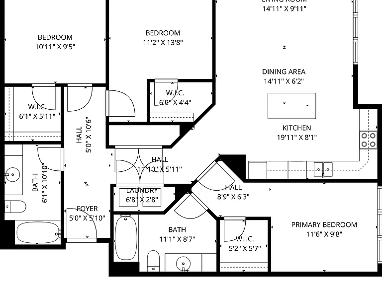 3BR Floorplan