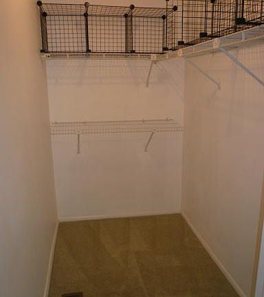 Master walk in closet