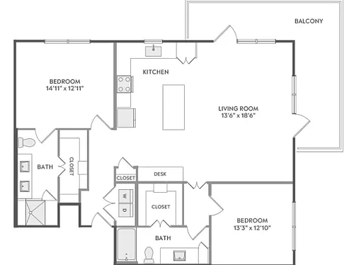 Floor plan C7a