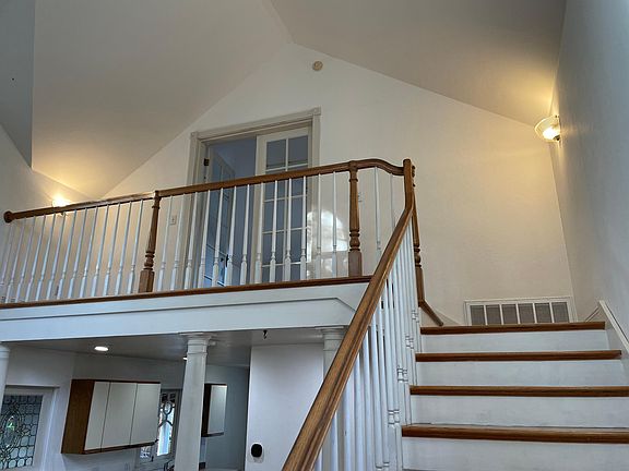 Stairway to second story.