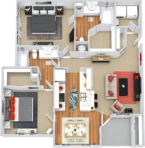 Floor plan The Washington