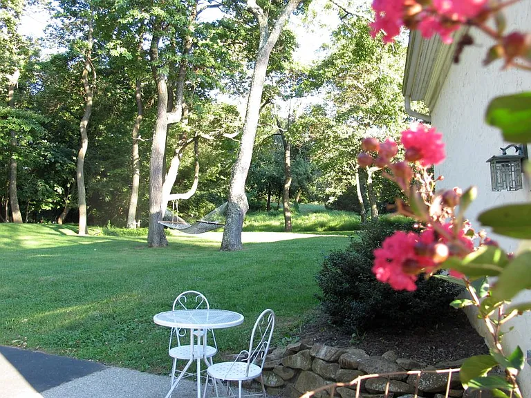 private garden and back yard