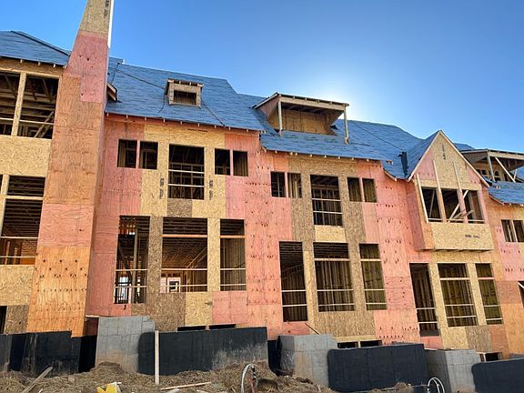 Front Elevation Construction Progress Your new home at 6769 Prelude Drive.